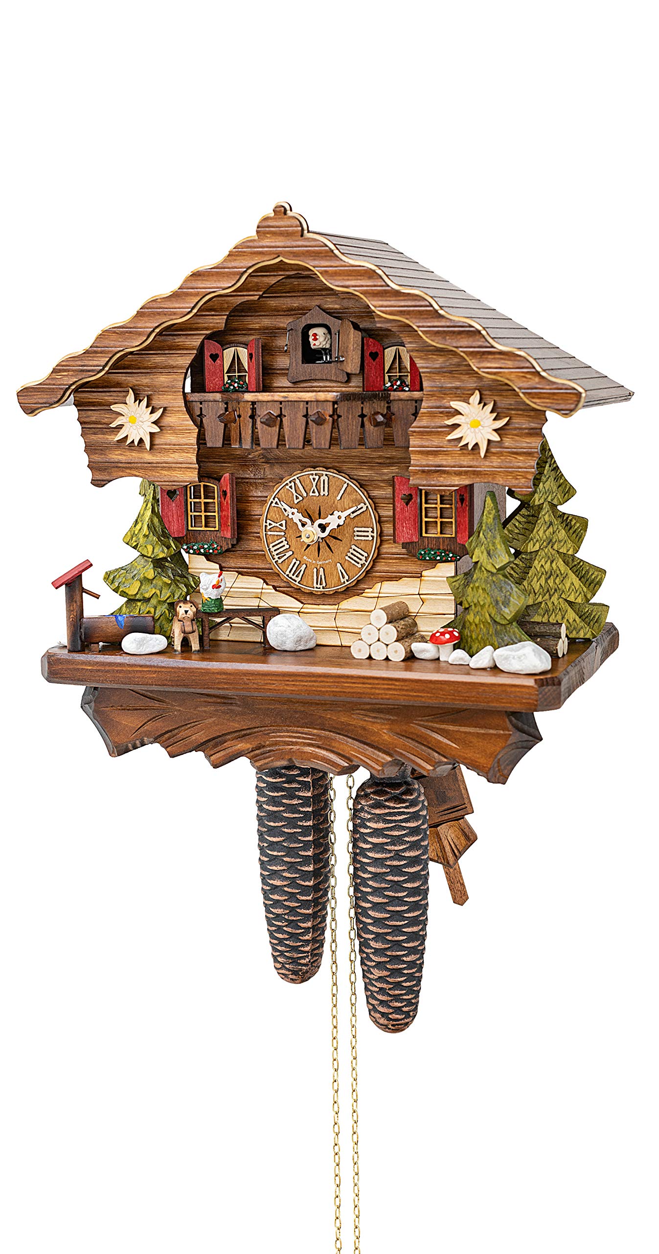 ISDDCuckoo Clock Black Forest house KA 892 EX