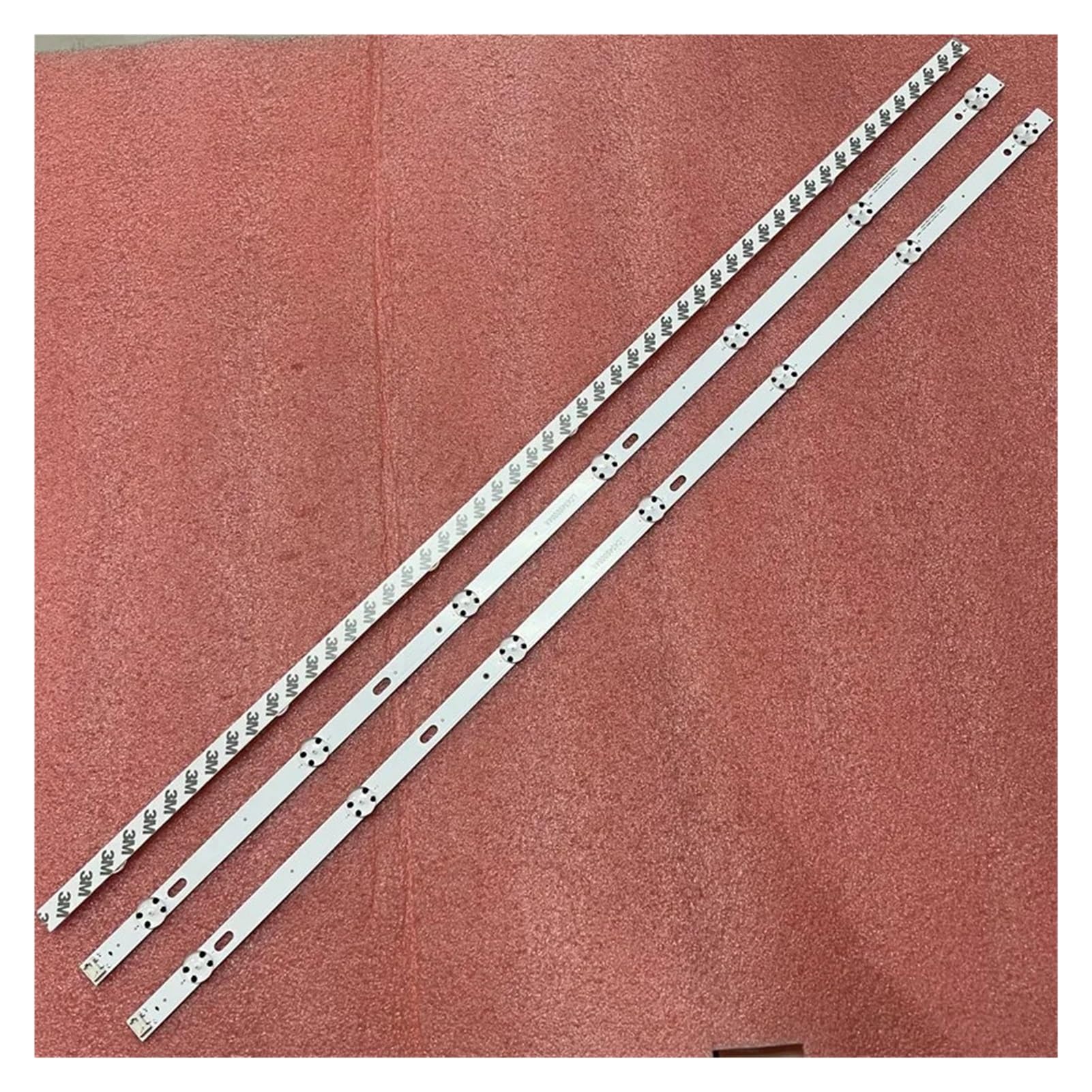 Tiras de retroiluminación LED for televisores 43UM7050PLF, 43UK6300PLB, 43UK6400, 43UK6090, 43UK6200, 43UK6300, LC43490086A, 303TV430003, LC43490089A(3 PCS For 1 TV)