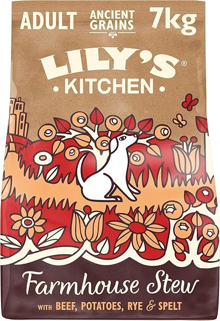 Lily's Kitchen Pienso Seco para Perros Ancient Grains Vacuno con Patatas 7kg