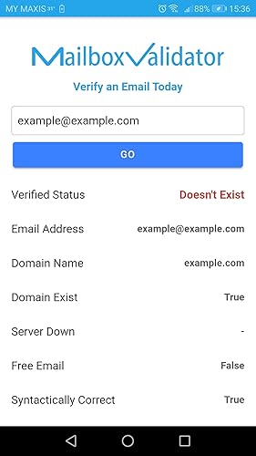 MailboxValidator Email Validator
