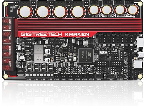 BIGTREETECH Kraken - Placa de control integrada de 8 controladores TMC2160 de hasta 60 V de alto rendimiento, ajuste perfecto, impresora 3D Voron