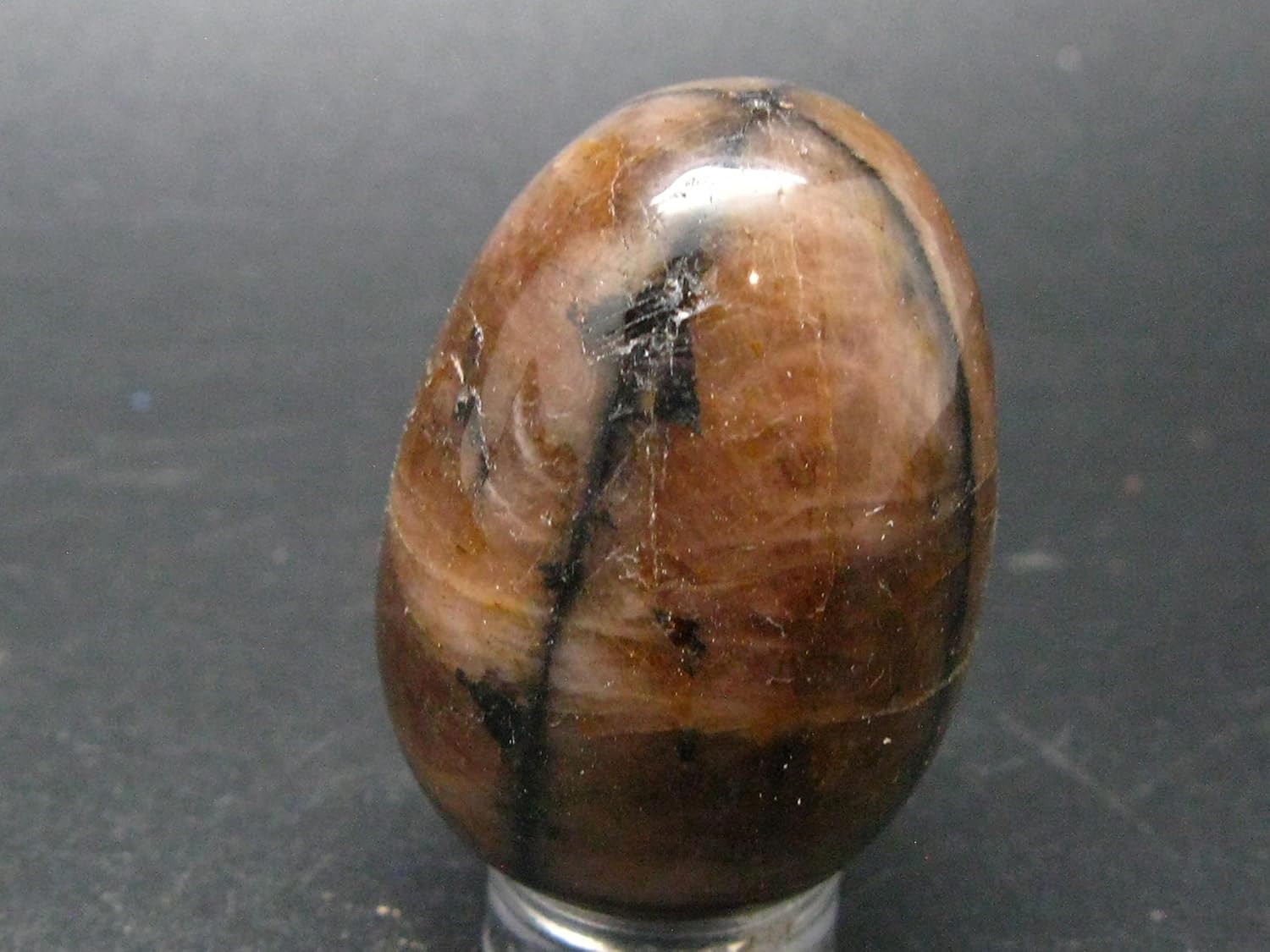 Andalusite Chiastolite Egg From China - 1.4"