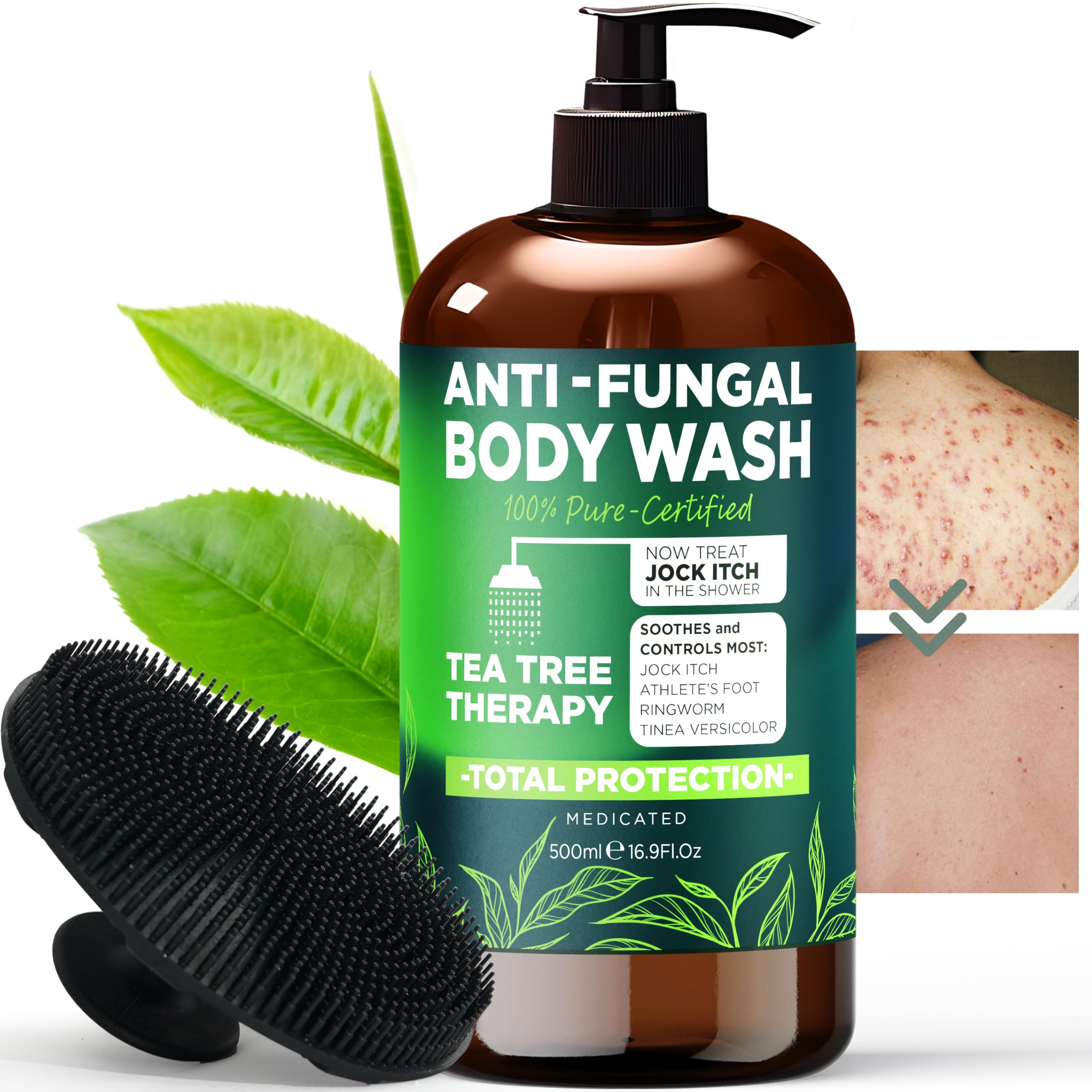 Terramed Just Think Comfort Antifungal Body Wash Medicated