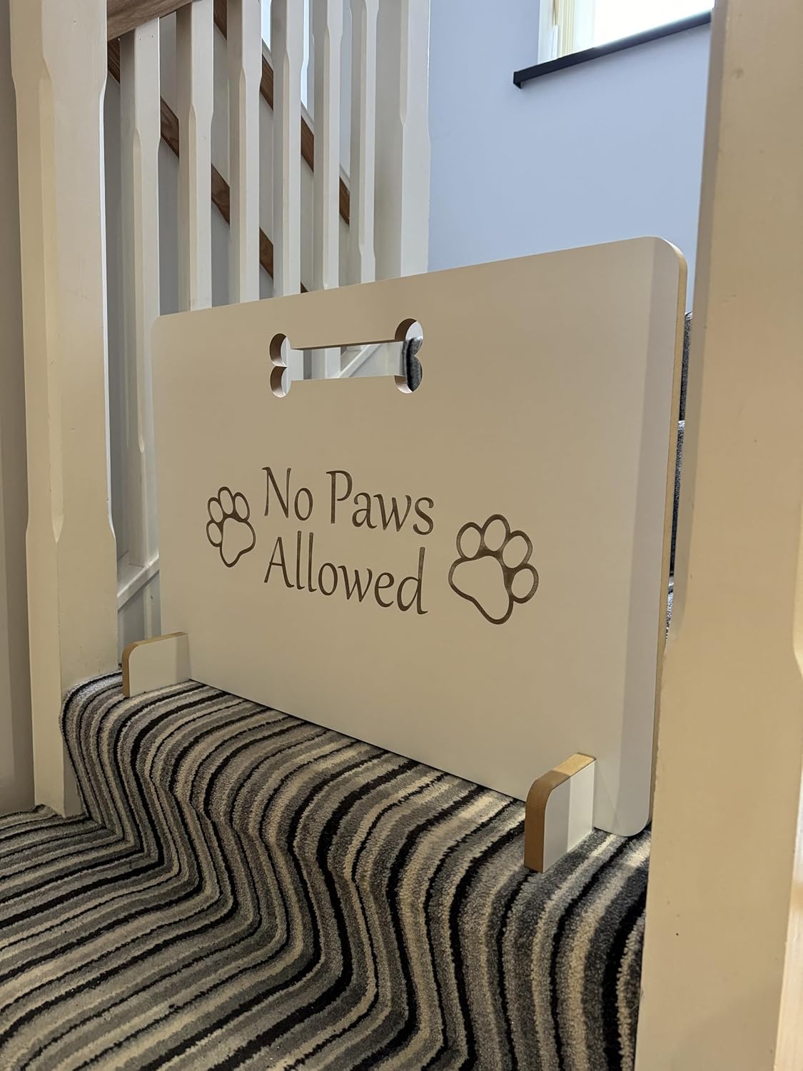 No paws allowed Dog stopper/puppy stopper/dog blocker/dog gate/dog