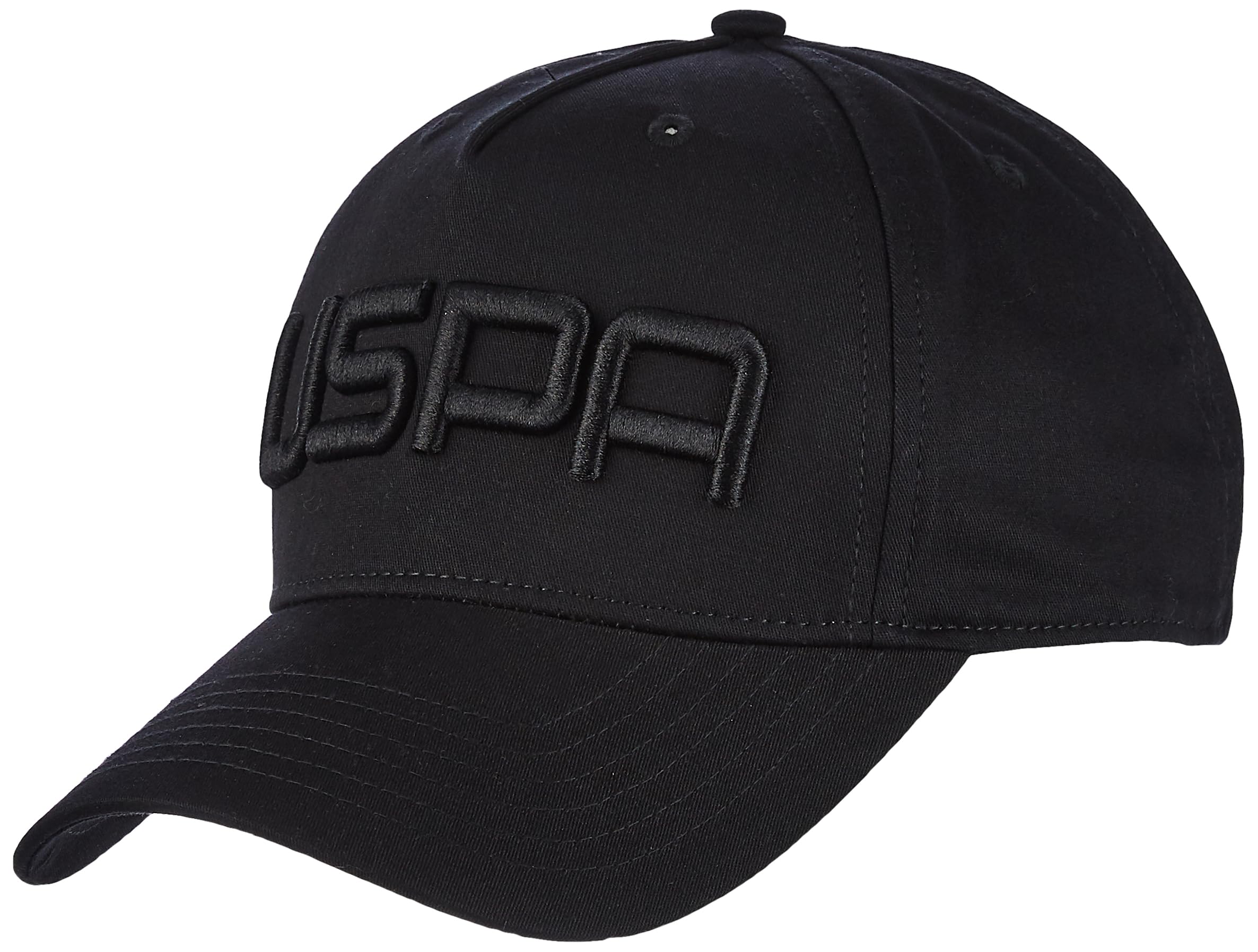 U.S. POLO ASSN.Men's Cotton Baseball Cap (UDCAP0502_Black