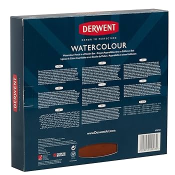 DERWENT ウォーターカラーペンシル ウッドボックス 48色セット Amazon | ダーウェント 水彩 色鉛筆 ウォーターカラーペンシル