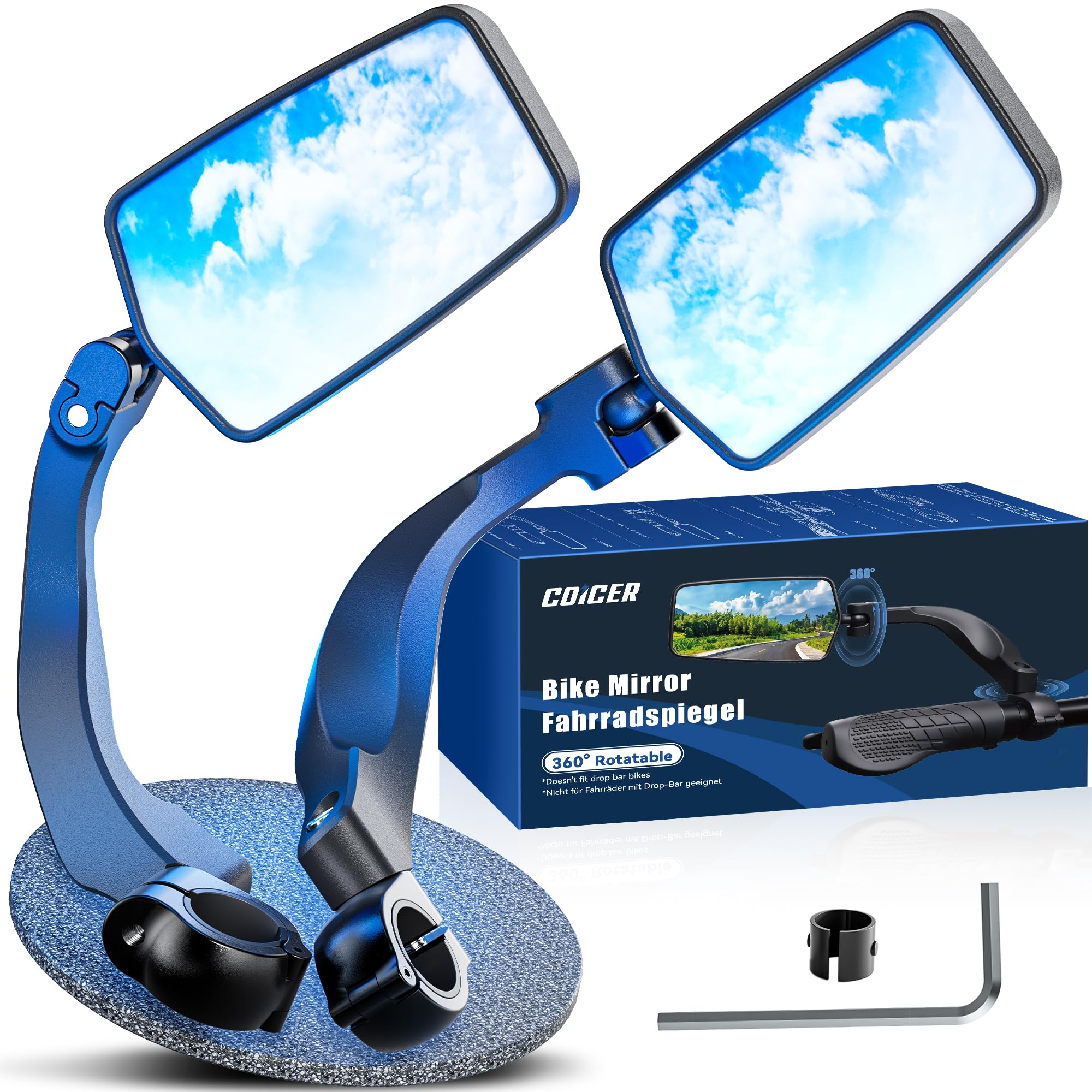 COICER E Bike Mirror