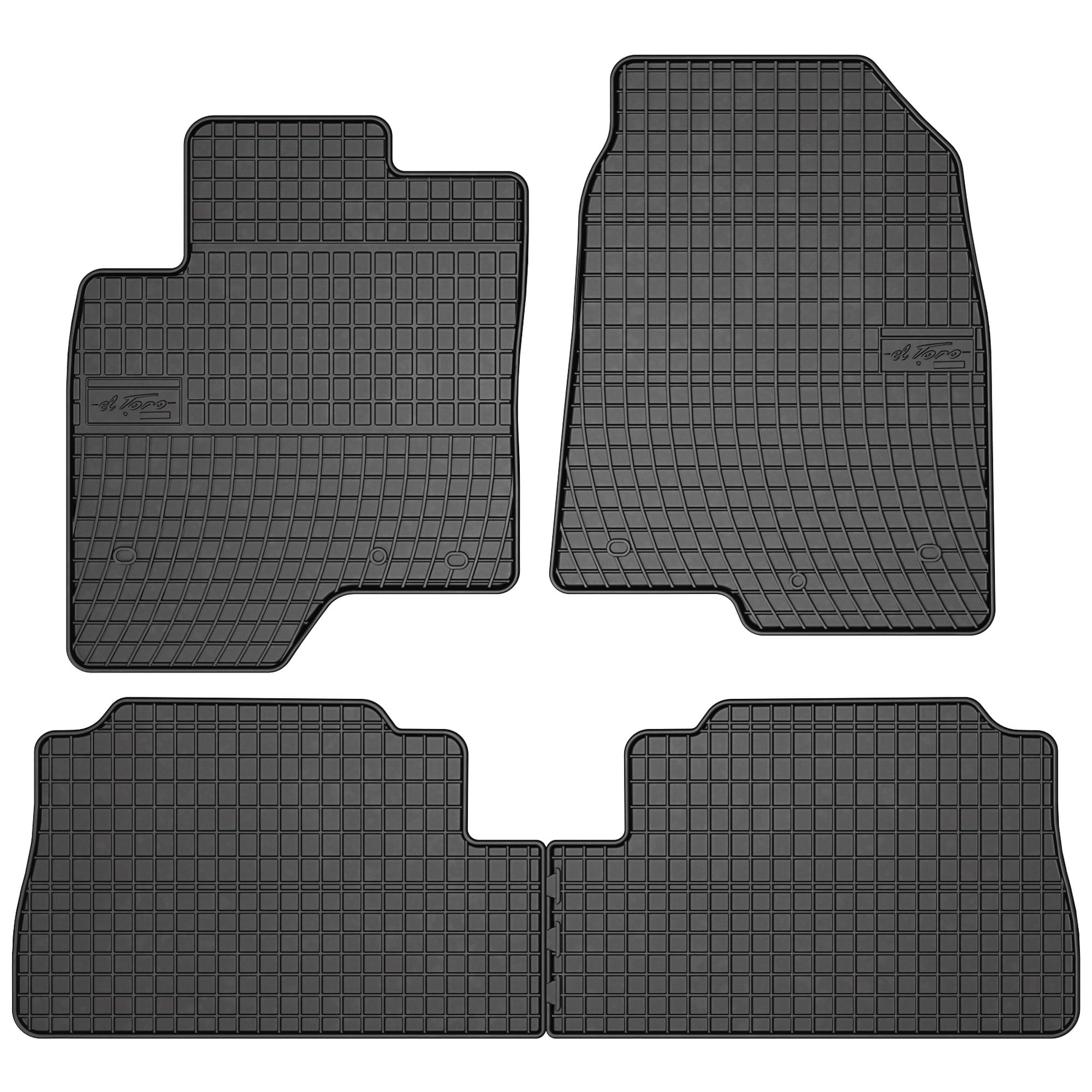 MOTOS Gummimatten Auto Fussmatte passend für Opel Antara 2006-2017 Verbessern Sie Ihren Reisekomfort mit Antirutschmatte Auto- Allwetter fußmatten Auto, Schutz vor Verschmutzung