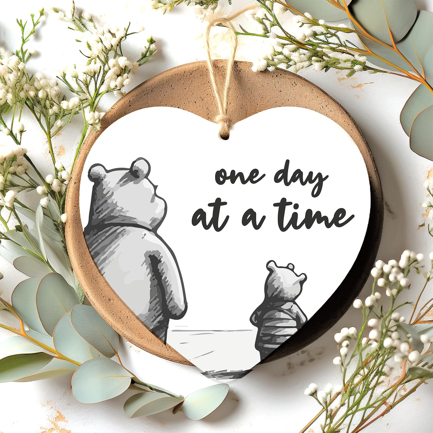 One Day At A Time - Heartfelt Sympathy Keepsake Gift for Friends and Family Stay Strong Sending Love During Tough Times | Thinking of You