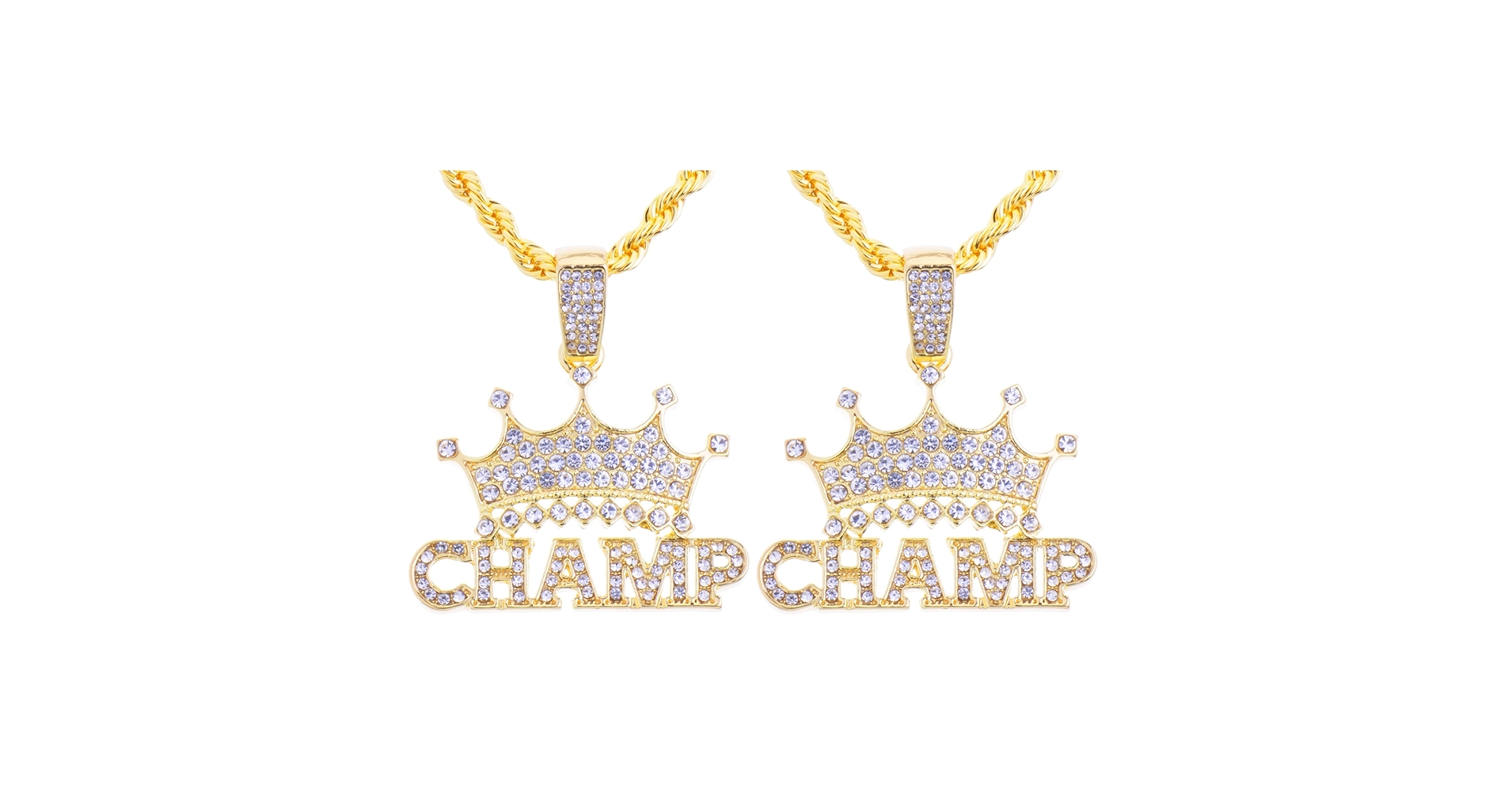 ミュージシャン CROWN NECKLACE GOLD metaltree98 XXL Hip Hop King Crown Pendant 20