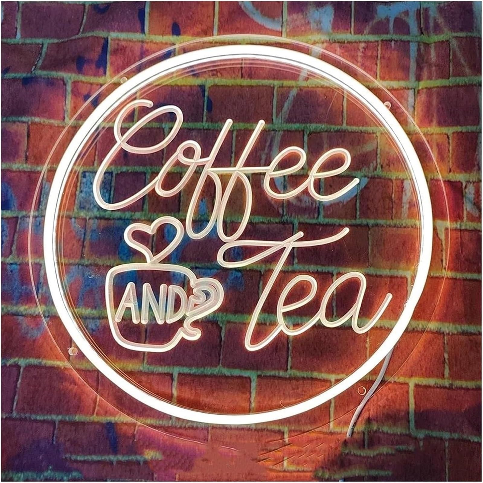 Zynther Neon lamp Colorful Letters Interior Lighting for Cafe for Neon Sign Wall Decor Restaurant Hotel Powered