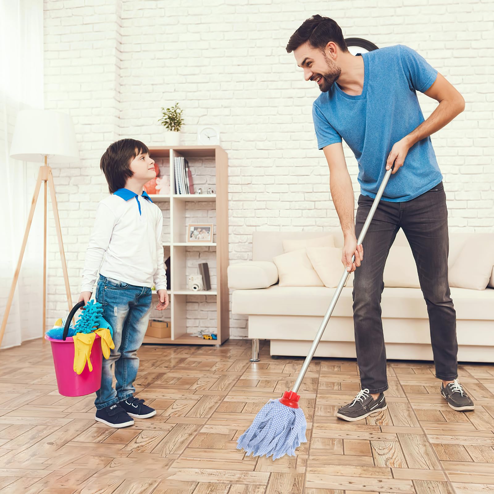 Tête De Serpillère De Rechange, Housses De Serpillière