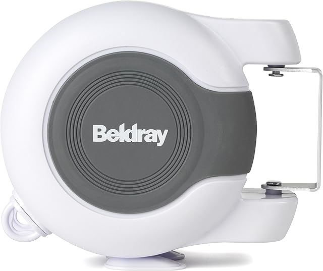 Beldray LA027016EU Dual Clothes Outdoor Use, 26 Metre, Retractable Washing Line