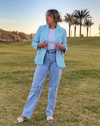 LookbookStore Blazers for Women Business Casual Long Sleeves Suit Jackets