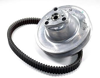 Compatible with Kawasaki Mule 600/610 / SX Secondary Driven Converter/Clutch - Replaces 49094-0040 with Replacement Belt Replaces 59011-0011