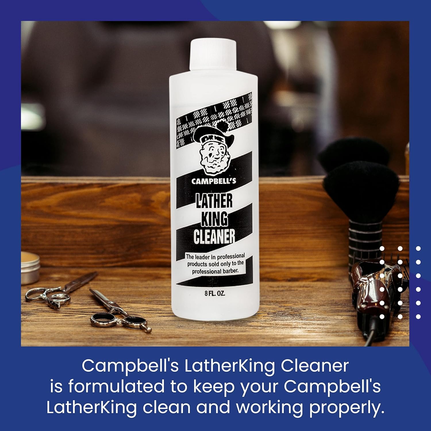 Campbell's Lather Machine Cleaner 8 oz (Case - (24 Pack))