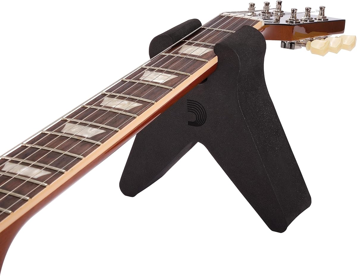 Universal Guitar Neck Rest - Provides Guitar Neck Support for Maintenance, Set Ups, Restringing - Turn Any Flat Surface Into A Guitar Stand