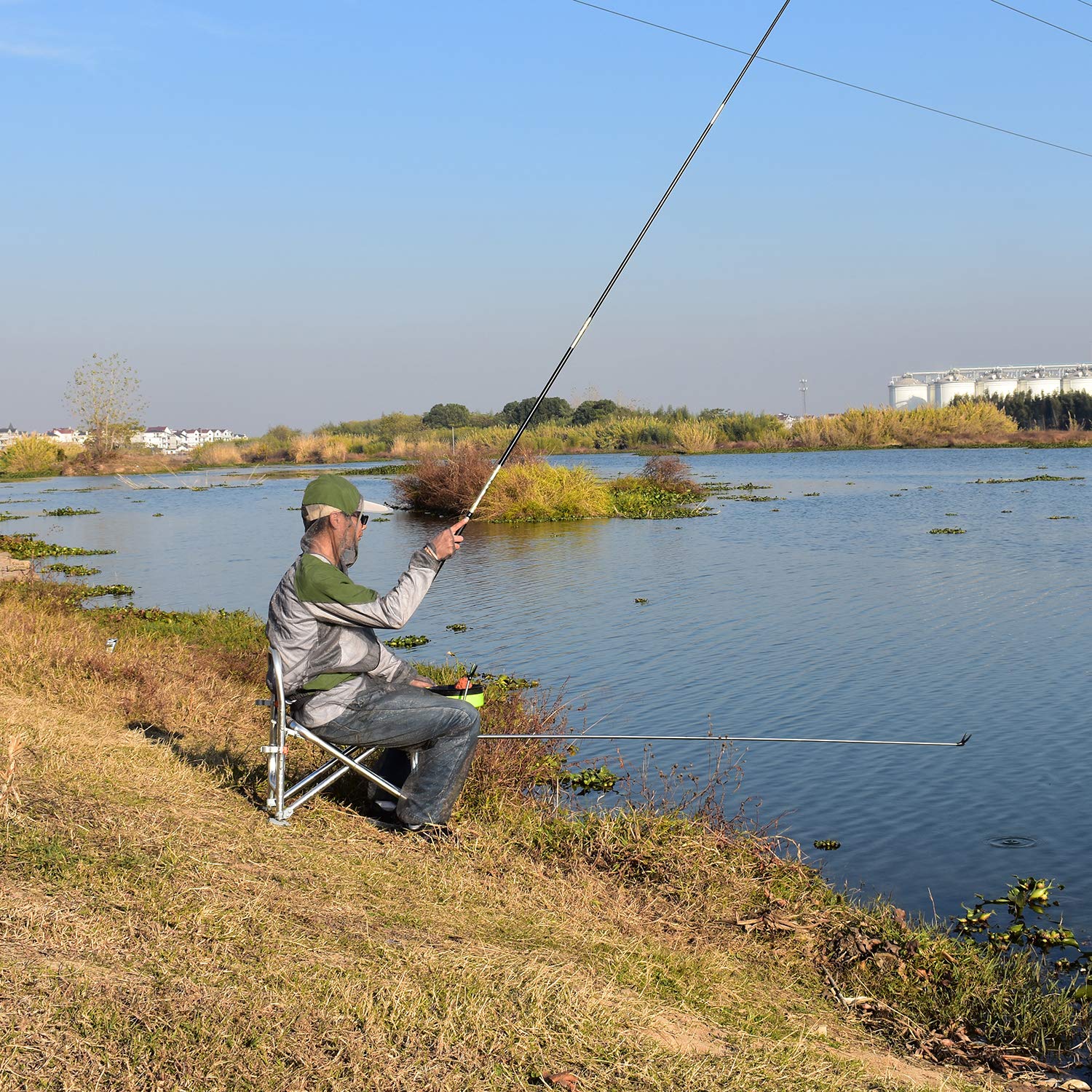 Lixada Abito Repellente per Zanzare Abiti con Cappuccio in Mesh Mosquito Prevenire Suit Giacca Bug per la Pesca A Caccia Campeggio, L/XL/XXL