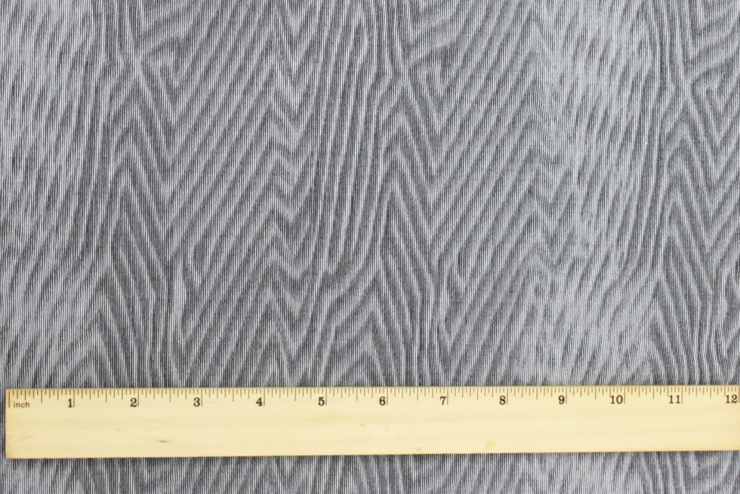 White-Gray-Black Famous Maker Zebra Yoga Activewear Stretch Fabric by The Yard, 3yd Length