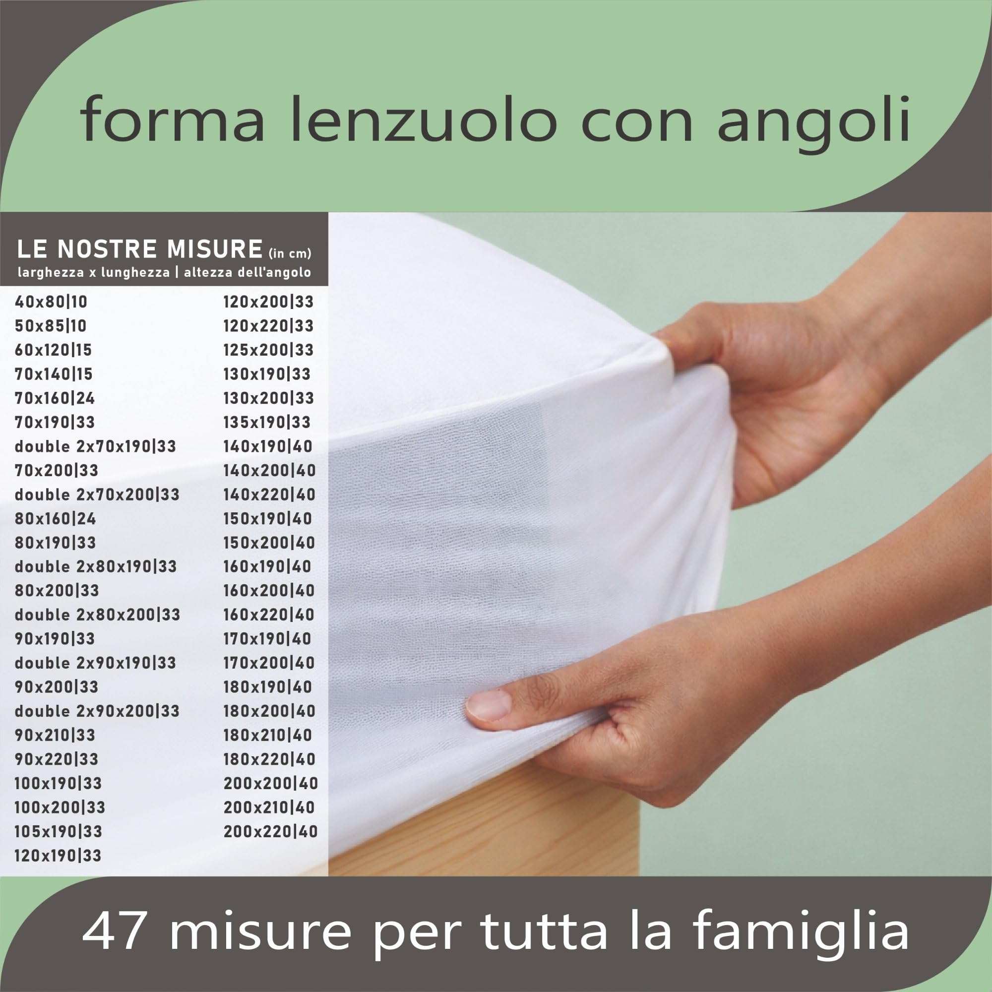 Twillie Coprimaterasso 160 x 200 Bambù – Qualità Premium – Impermeabile e Traspirante – Con Cotone Naturale, Trattamento Svizzero Sanitized® Anti-Acari Antibatterico Anti-Odore – Made in UE