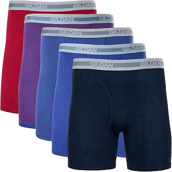 Gildan mens Underwear Boxer Briefs, Multipack