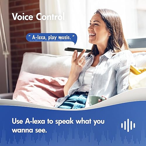 Miniatura 5 de Mando a distancia de repuesto Pro con función de voz para Fire Smart TV Stick (2 generación, 3 generación, Lite, 4K), apto para Smart TVs Cube (1