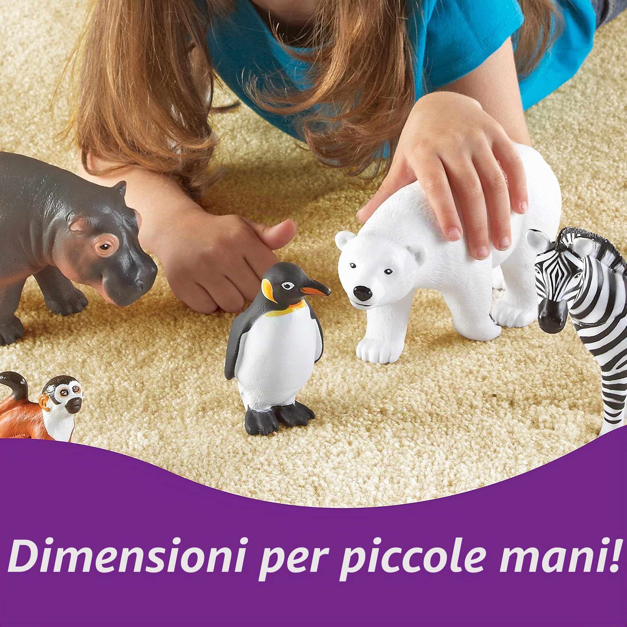 Learning Resources Animali dello zoo jumbo