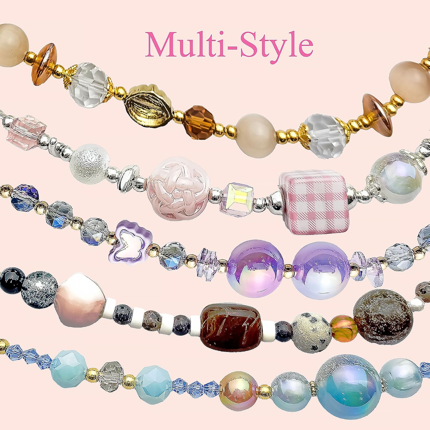 BB FUN HOUSE Phone Wrist Strap Crystal Amber Butterfly Black Cat Charm Keychain Hand Bracelet Sparkling Wristlet for Women - Image 7