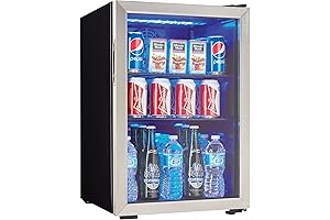 Danby DBC026A1BSSDB - 28 Inch High Mini Fridge