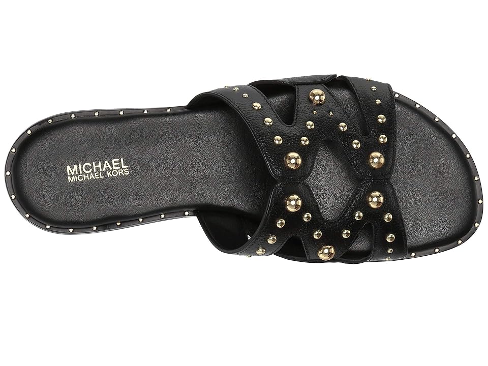 

MICHAEL Michael Kors Annalee Slide (Black) Women's Shoes