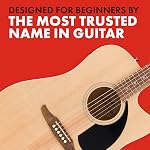 Fender California Debut Redondo CE Series Acoustic Guitar, Beginner Guitar, 2-Year Warranty, Includes Built-In Tuner, Natural