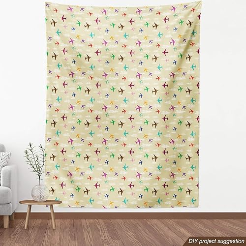 Vista 75 de Ambesonne - Tela de punto elástica