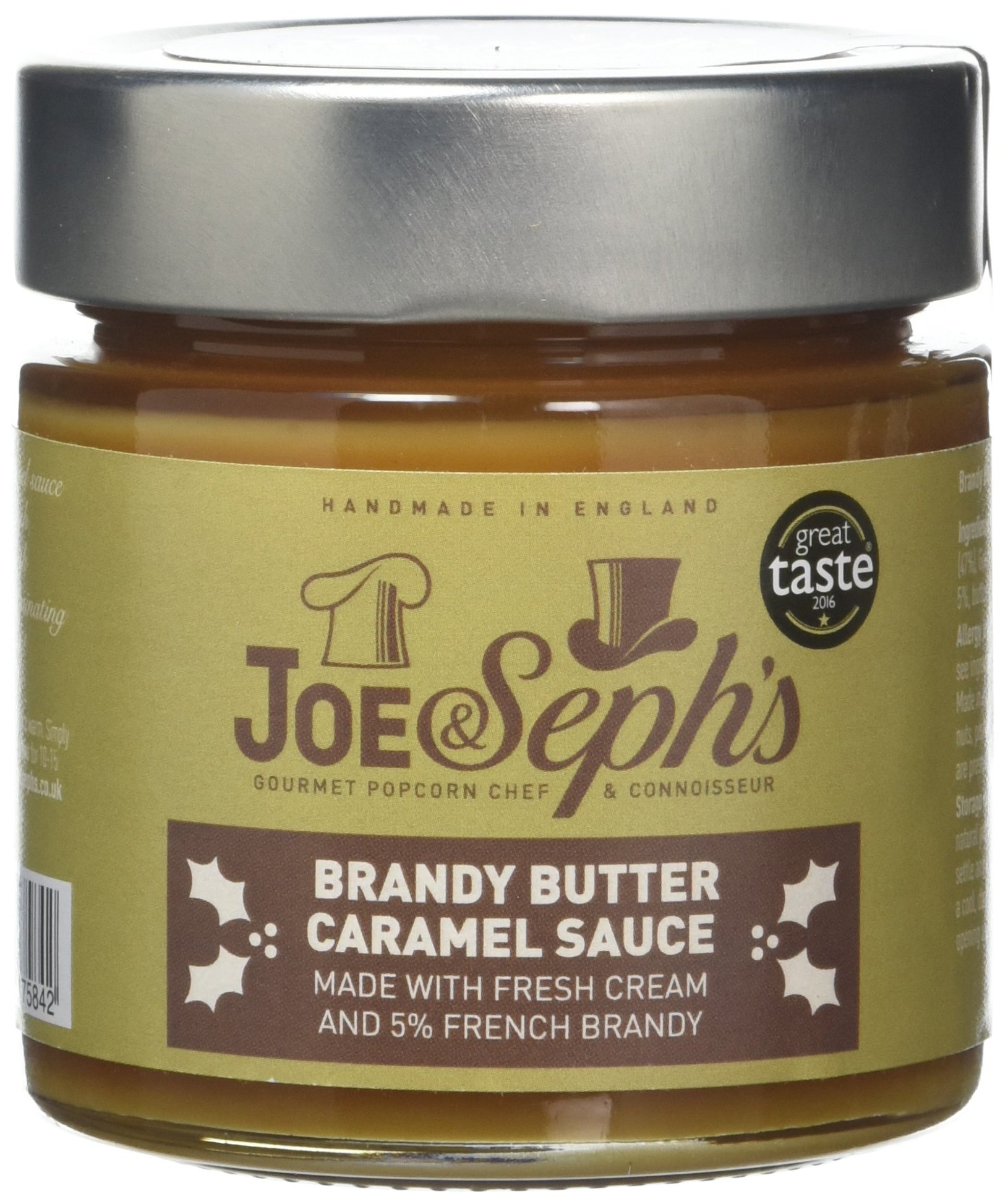 Joe & Seph's Brandy Butter Caramel Sauce, 230 g