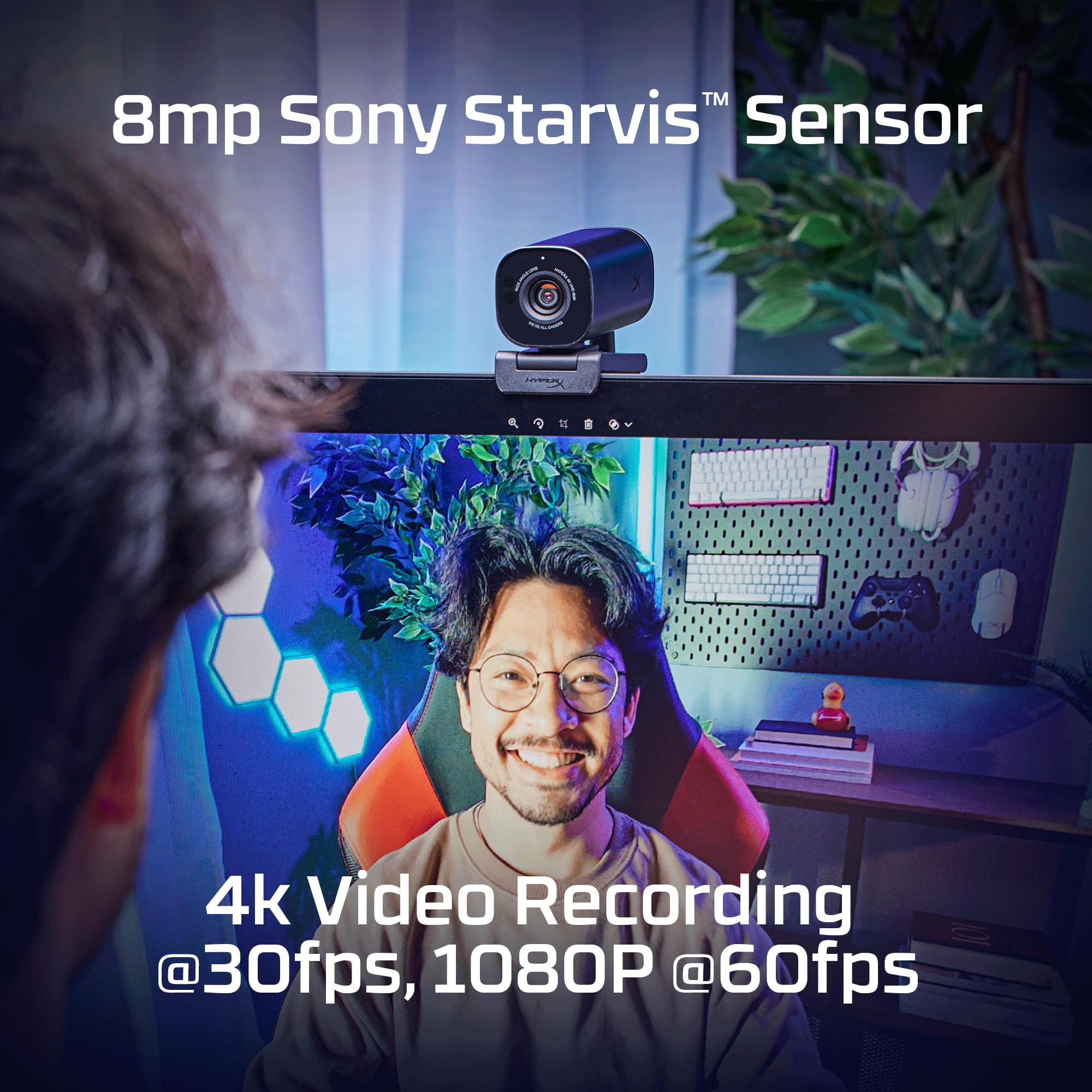HyperX Vision S ウェブカメラ HyperX Vision S | Webcam – HyperX ROW