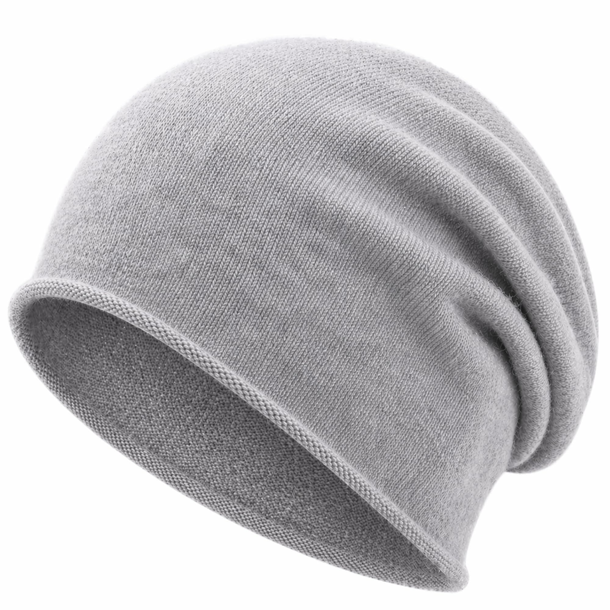 Kaschmir Mütze Damen – weiche Beanie Strickmütze Herren aus Kaschmir, warme Wintermütze, Geschenk zu Geburtstag & Weihnachten