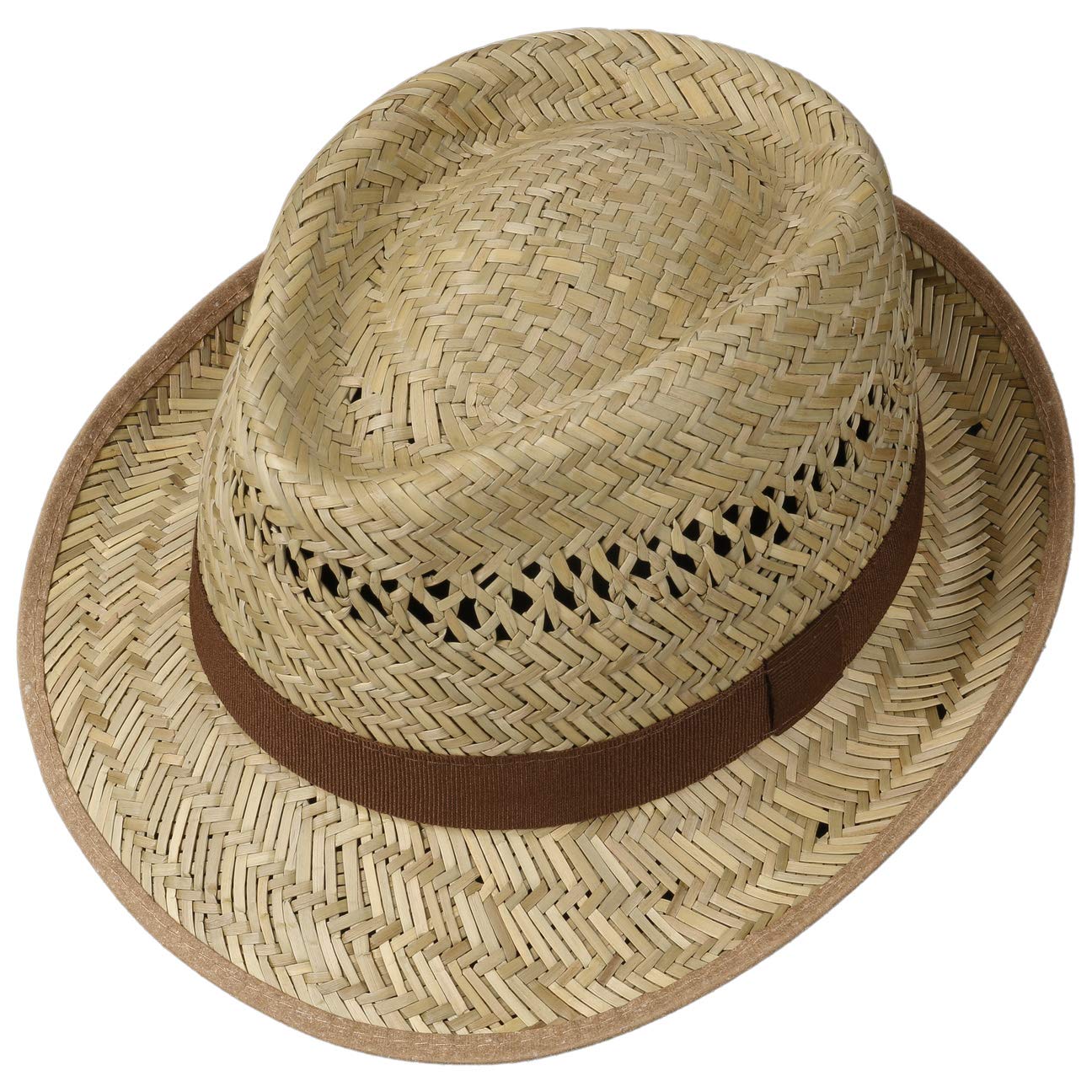 Lipodo Airy Trilby Straw Hat Women/Men Nature 7 1/4-7 3/8