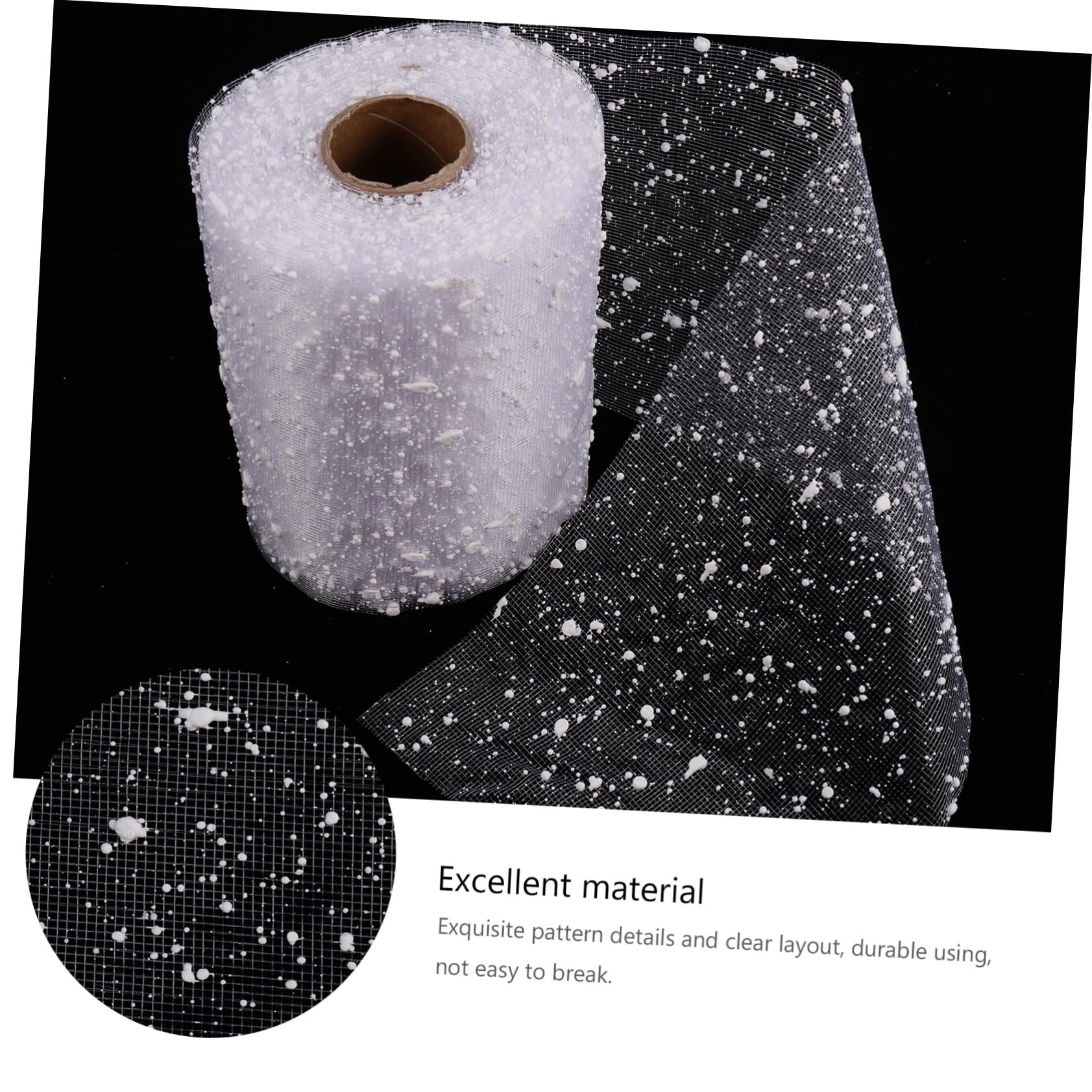SEWACC 4rouleaux Ruban Décoratif Maille Pour De Fleurs Ruban Pour Cadeau Et Bricolage Fournitures Pour Bouquets De Fleurs