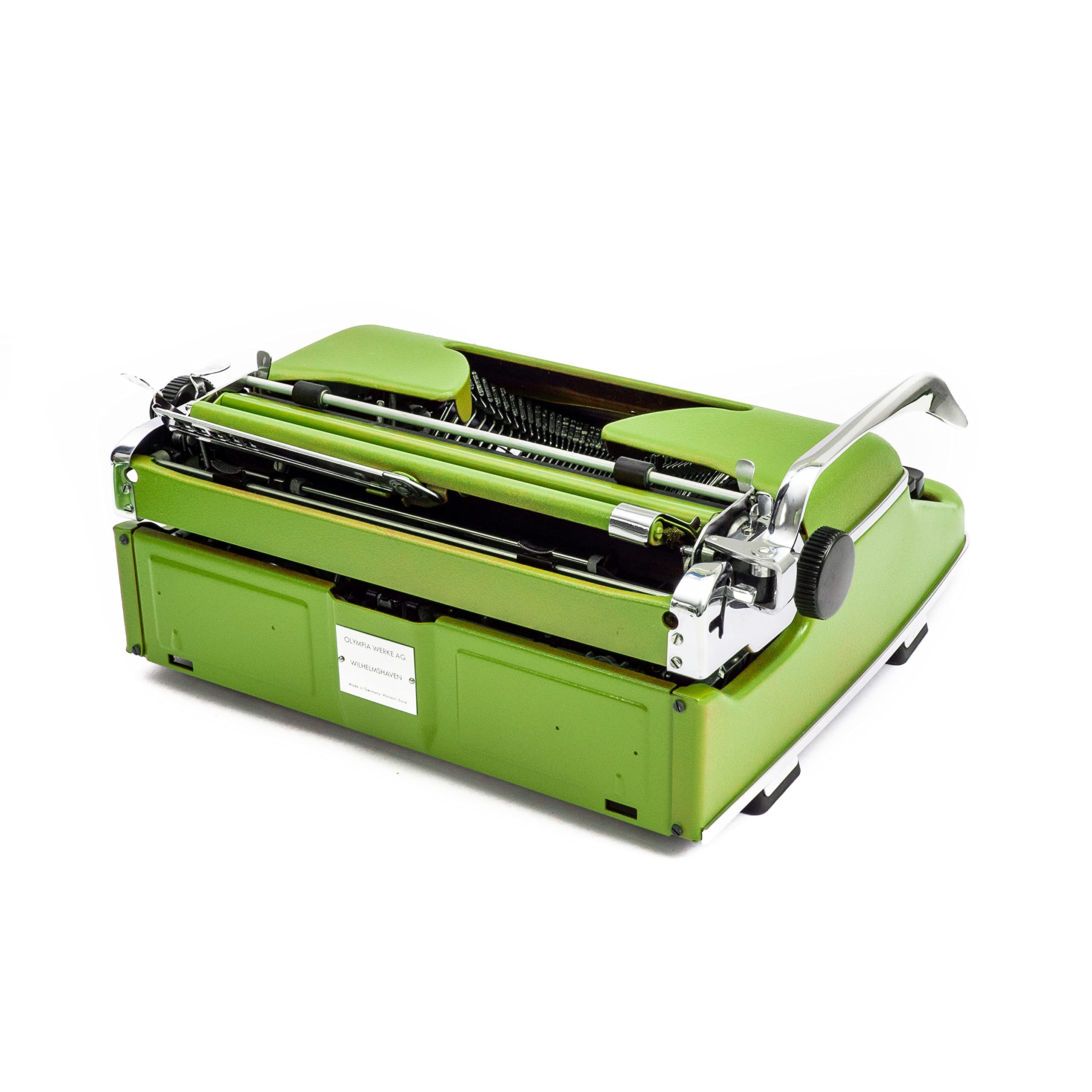 Generisch Grüne Schreibmaschine Vintage - voll funktionsfähige Schreibmaschine, restauriert und mit neuem Farbband