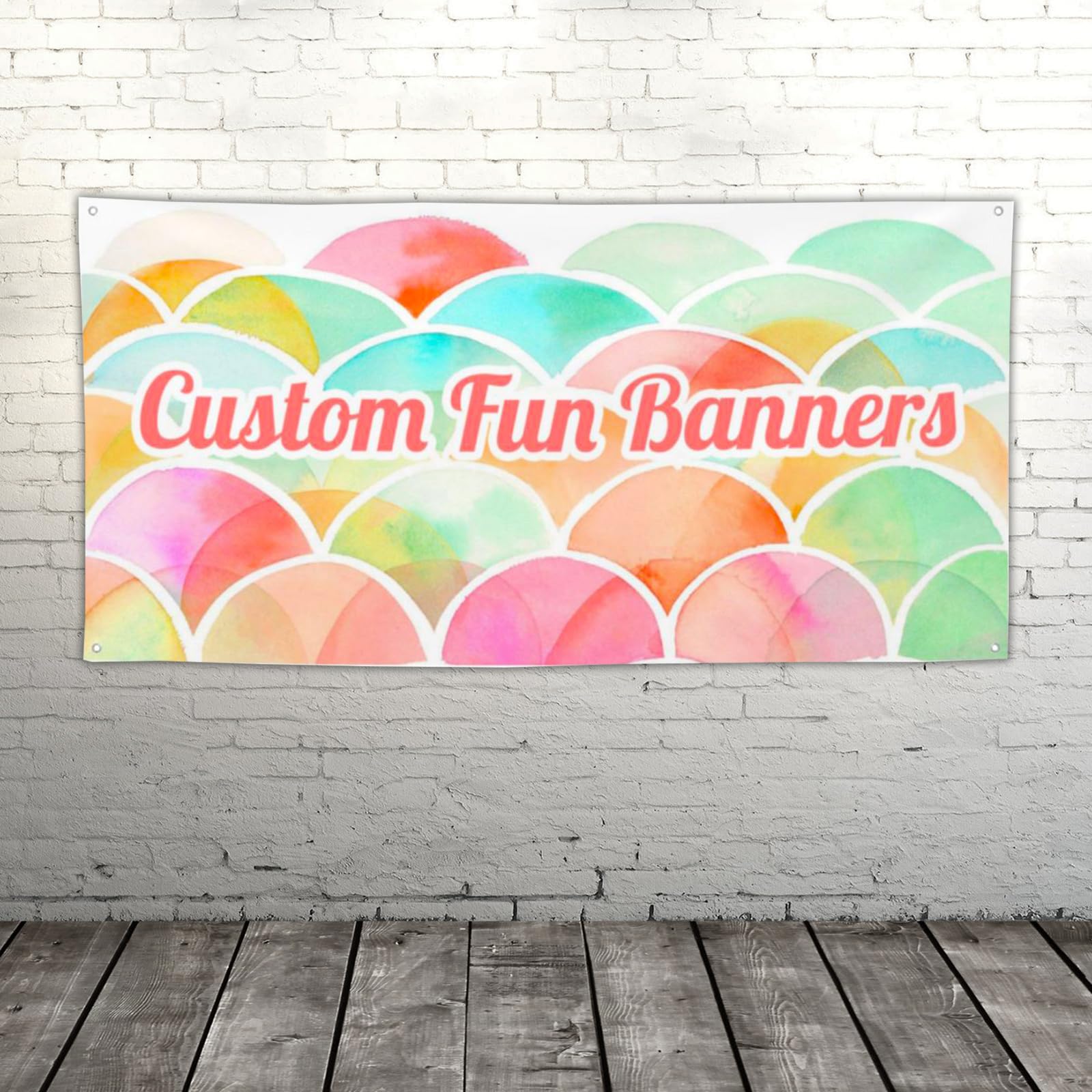 Custom Banners Personalized For Indoor & Outdoor Decor, Personalized Banners With Photos Text, Birthday Party Banners Home Wall Decor Garden Fence