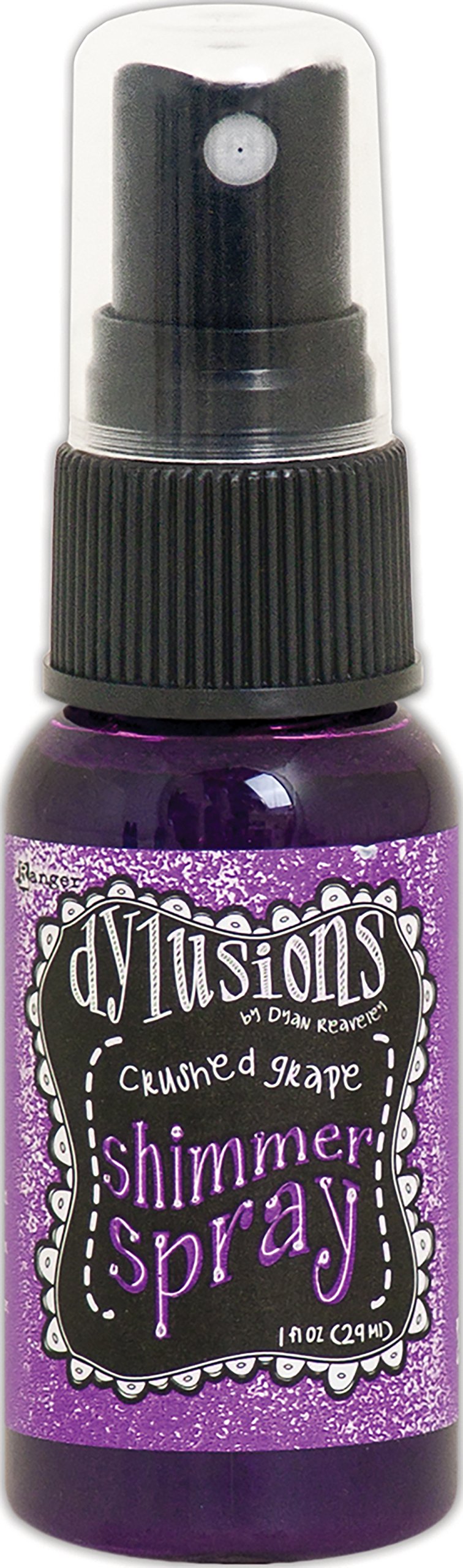 Ranger Dylusions DYH60796 Shimmer Crushed Spray, Synthetic Material, Purple, 9.8 x 2.9 x 2.9 cm