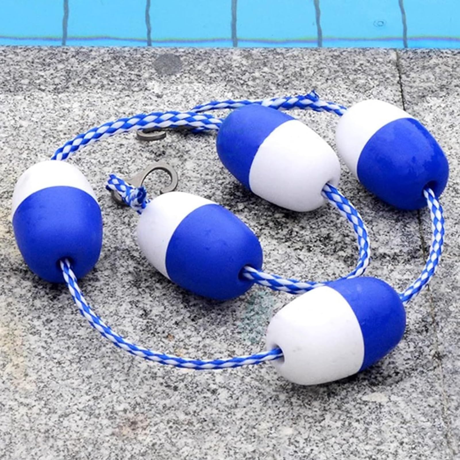 Ligne de bouée flottante pour piscines de 50m en zone profonde