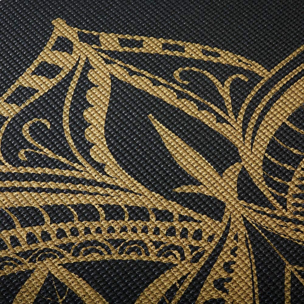 Esterilla de yoga prémium de Gaiam de 6 mm extragruesa antideslizante para todo tipo de yoga, pilates y entrenamientos de suelo (173 cm de largo x 61 cm de ancho x 6 mm de grosor).