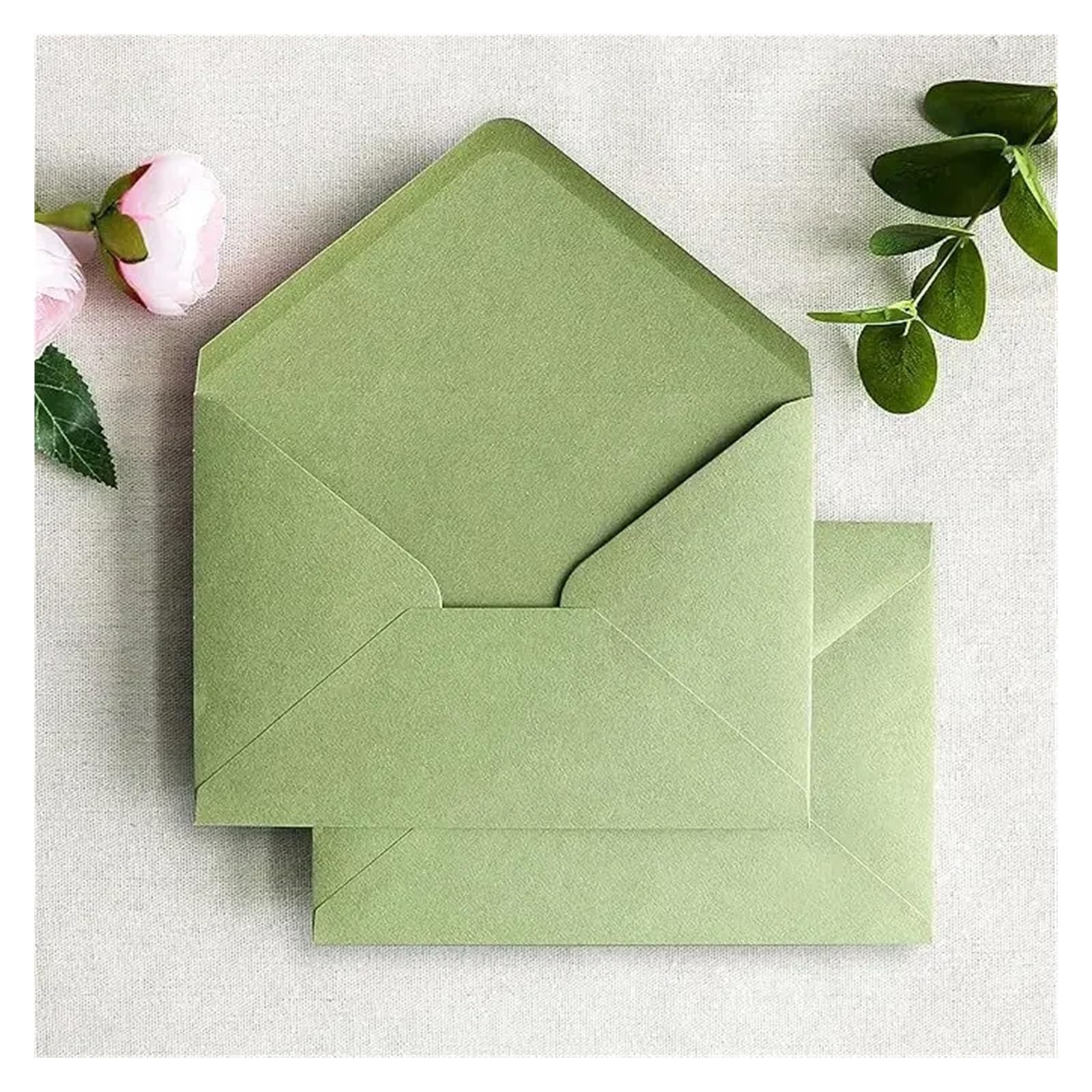 Buste inviti Buste da 50 Buste for Cartoline da 133x183 mm for inviti di Nozze Cancelleria Aziendale Imballaggio Presente(50pcs 18.3x13.3cm-A)