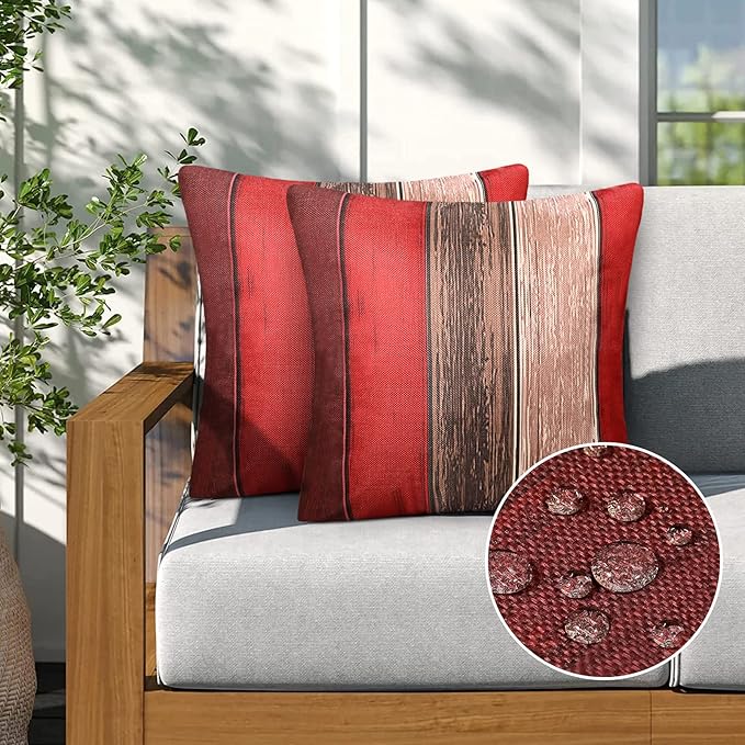 Eichhörnchen Samt Kissenbezug 40x60cm 2er Set | Wasserdichte Kissenhüllen Für Outdoor & Indoor