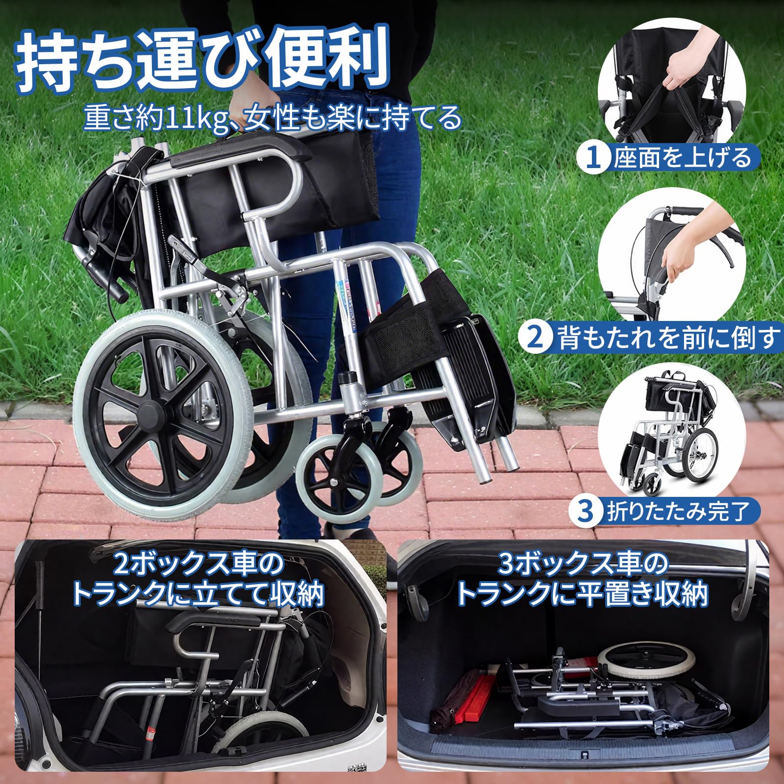 ♿️ 介助型 最軽量7.8kgで車の積み下し楽 人気のコンパクト収納 車椅子 ⑤ yt-02090plh_sp_03.jpg