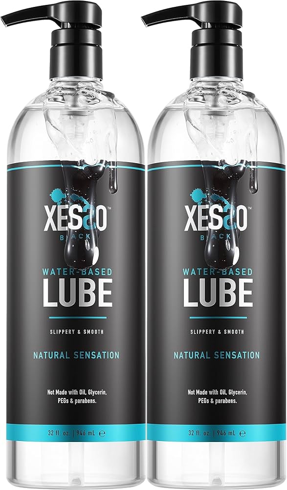 Amazon.com: XESSO Water-Based Lube 2 Packs of 32 fl oz, Totaling