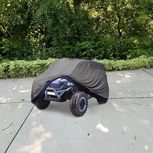 Miniatura 6 de SOFW Large Kids Ride-On Truck Toy Car Cover, 600D Electric Jeep Power Wheels Cover waterproof all weather -Jeep Power Wheels Cover, Water-Resistant