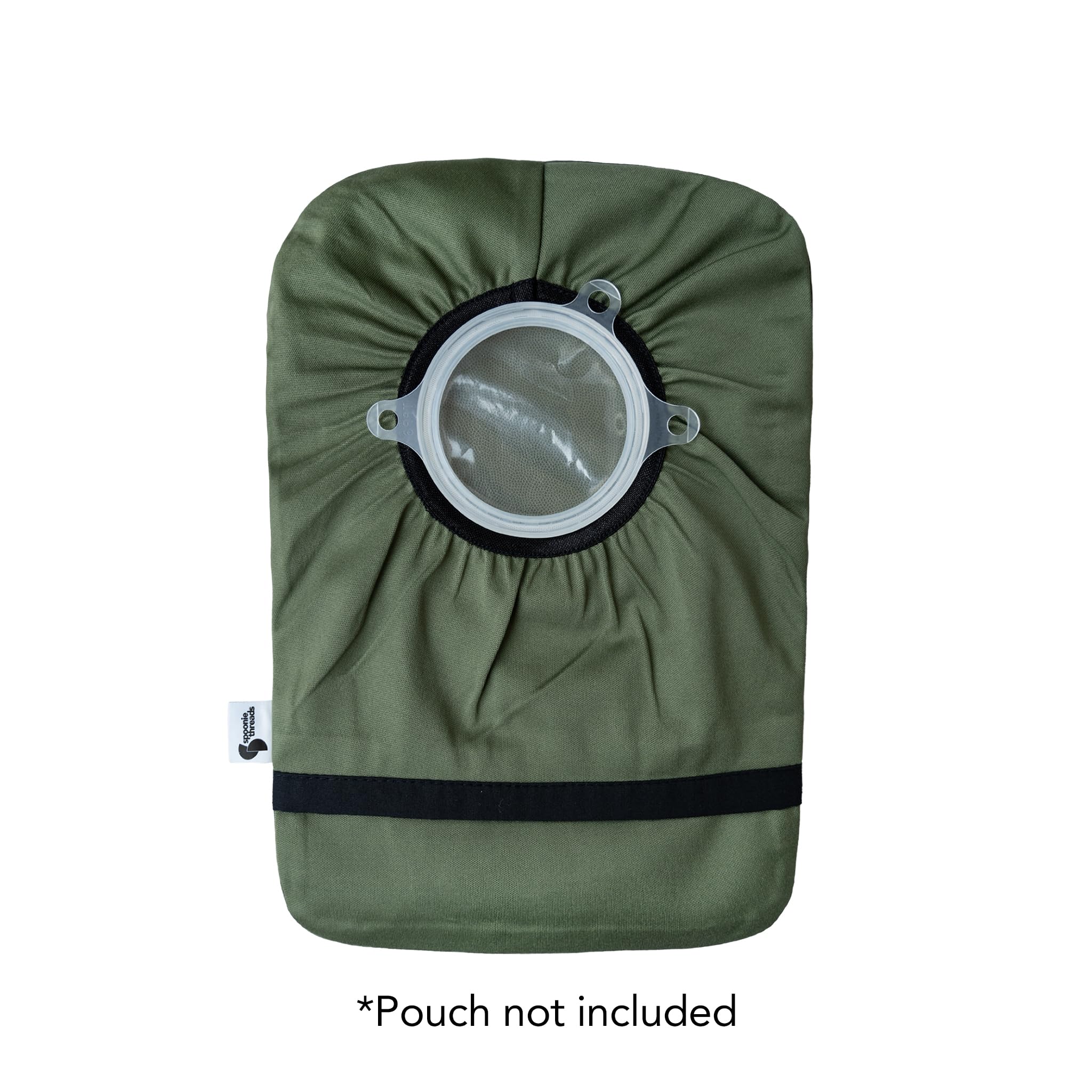 Spoonie Threads Funda elástica para bolsa de ostomía | Bolsas ajustables para colostomía o ileostomía | Varios colores y tamaños