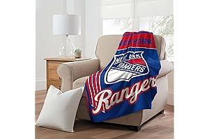 NHL New York Rangers Microfiber Throw Blanket