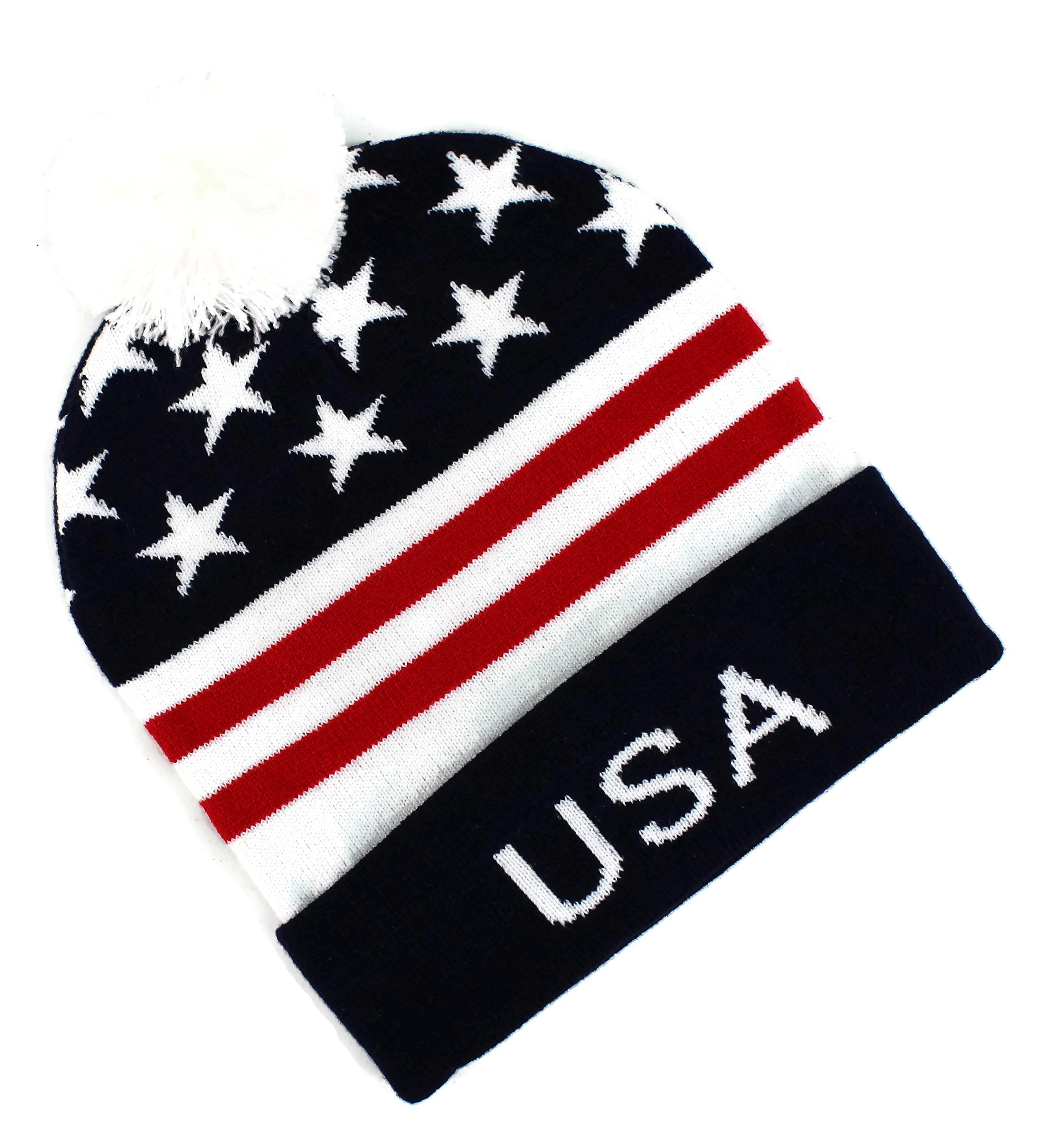 High End HatsNations of The World Cap Collection Double Layered Skull Beanie Cap